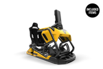 NexusRig GT Hybrid – Designer GT & Formula Racing Simulator, Tubular Steel, White, Yellow or Black – NexusRig GT Hybrid designer GT sim rig with sculpted panels – photo 9 of 11