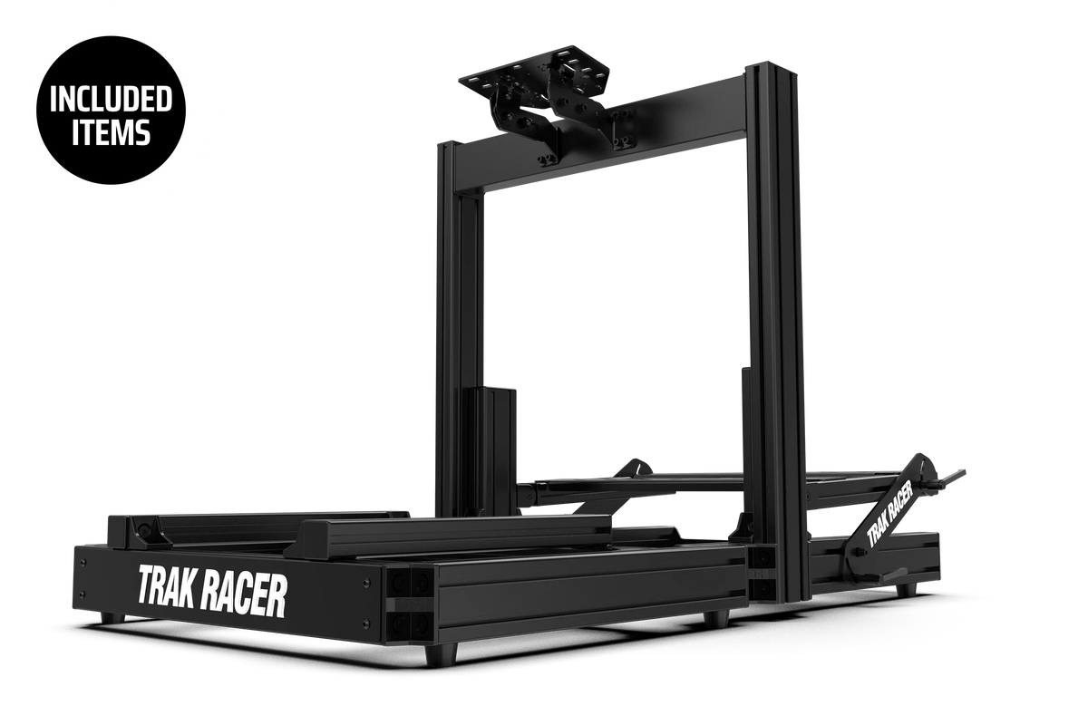 NexusRig Sprint – 80x40 Aluminium Sim Racing Cockpit with Formula & GT Hybrid Pedal Plate – NexusRig Sprint 80x40 aluminium sim racing cockpit – photo 2 of 7