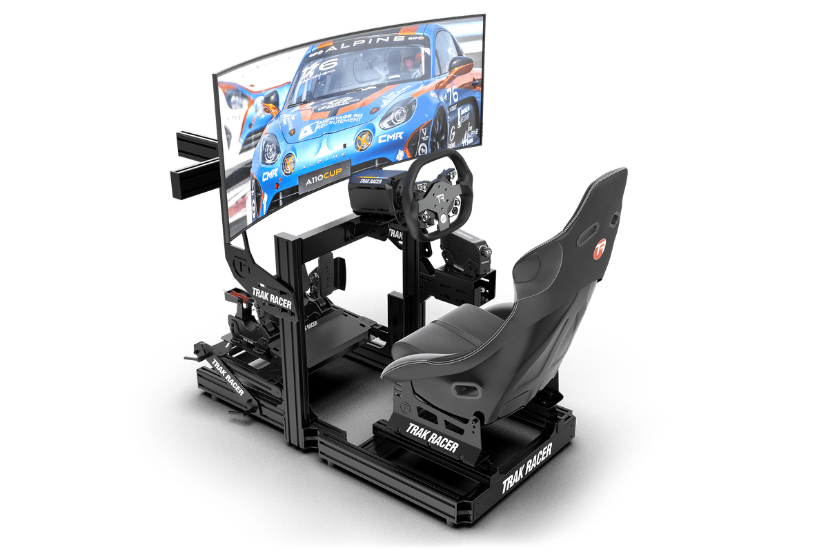 NexusRig Sprint – 80x40 Aluminium Sim Racing Cockpit with Formula & GT Hybrid Pedal Plate – NexusRig Sprint 80x40 aluminium sim racing cockpit – photo 4 of 7