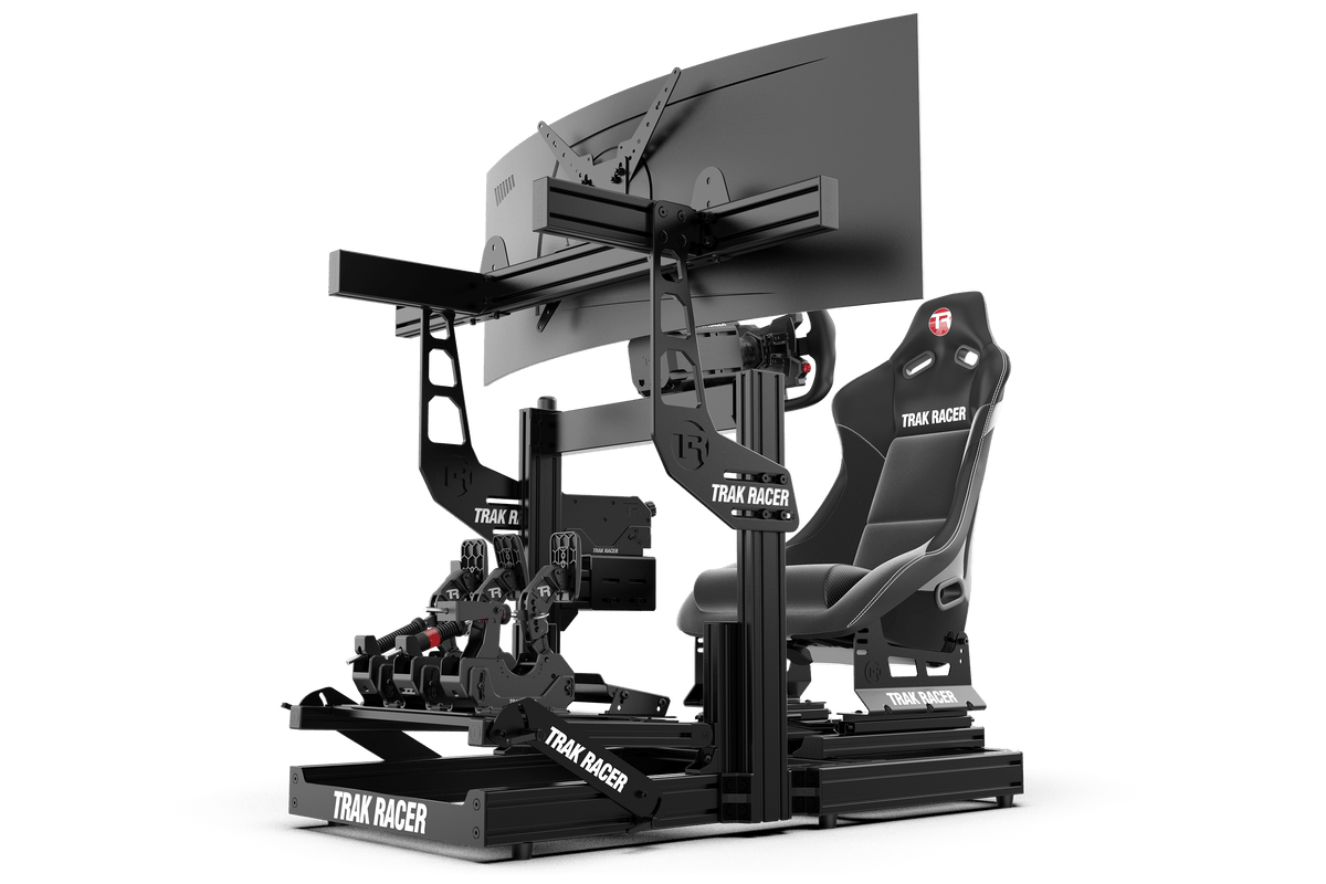 NexusRig Sprint – 80x40 Aluminium Sim Racing Cockpit with Formula & GT Hybrid Pedal Plate – NexusRig Sprint 80x40 aluminium sim racing cockpit – photo 5 of 7