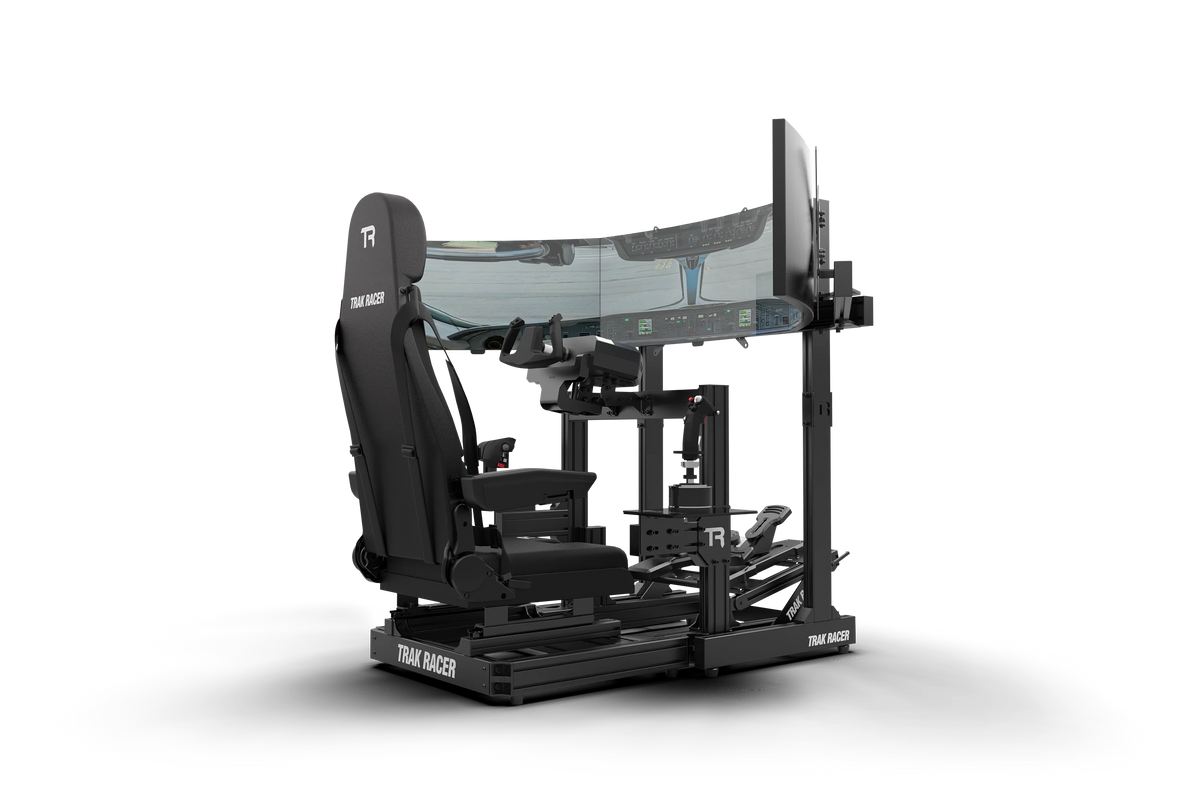 NexusRig Sprint Flight Edition – 80x40 Aluminium Flight Simulator Cockpit with Flight Seat & Control Mounts – NexusRig Sprint flight edition flight simulator cockpit with flight seat – photo 4 of 7