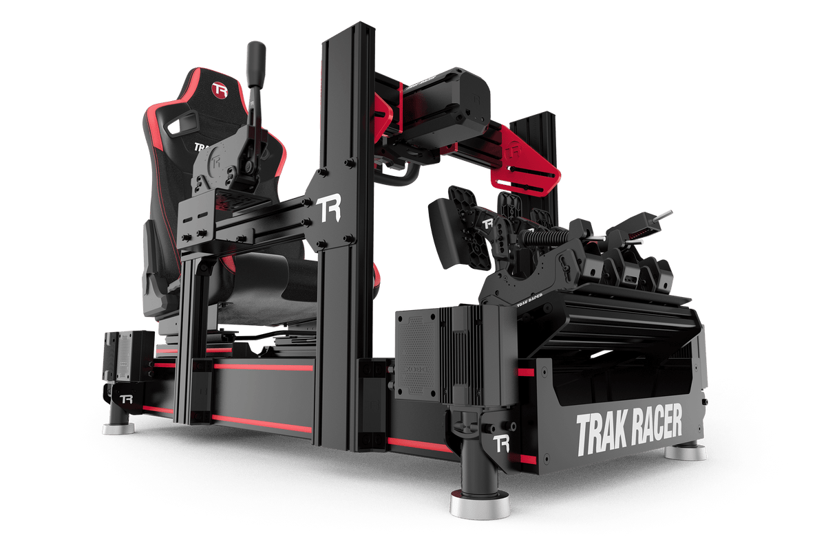NexusRig Titan Motion Edition – 160x40 Aluminium Sim Rig with 4-Actuator Pro Haptic Motion System – NexusRig Titan motion edition sim rig with four motion actuators – photo 1 of 10