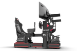 NexusRig Vanguard – Curved Wide-Body 120x40 Aluminium Sim Racing Cockpit with Seat Slider – NexusRig Vanguard aluminium sim racing cockpit – photo 10 of 11