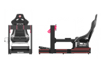 NexusRig Vanguard – Curved Wide-Body 120x40 Aluminium Sim Racing Cockpit with Seat Slider – NexusRig Vanguard aluminium sim racing cockpit – photo 11 of 11
