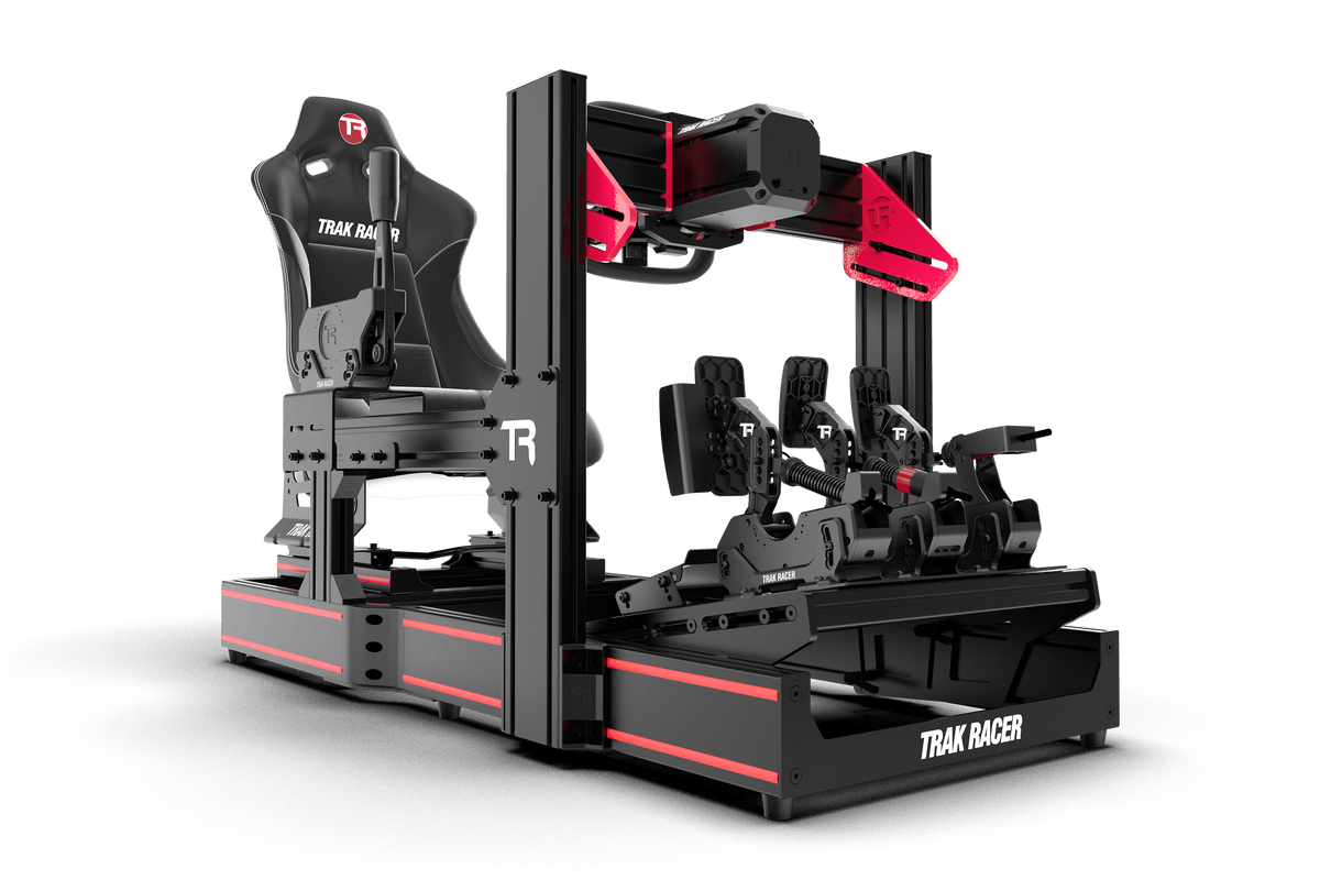 NexusRig Vanguard – Curved Wide-Body 120x40 Aluminium Sim Racing Cockpit with Seat Slider – NexusRig Vanguard aluminium sim racing cockpit – photo 5 of 11
