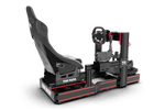 NexusRig Vanguard – Curved Wide-Body 120x40 Aluminium Sim Racing Cockpit with Seat Slider – NexusRig Vanguard aluminium sim racing cockpit – photo 7 of 11