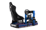 NexusRig Vanguard – Curved Wide-Body 120x40 Aluminium Sim Racing Cockpit with Seat Slider – NexusRig Vanguard aluminium sim racing cockpit – photo 8 of 11