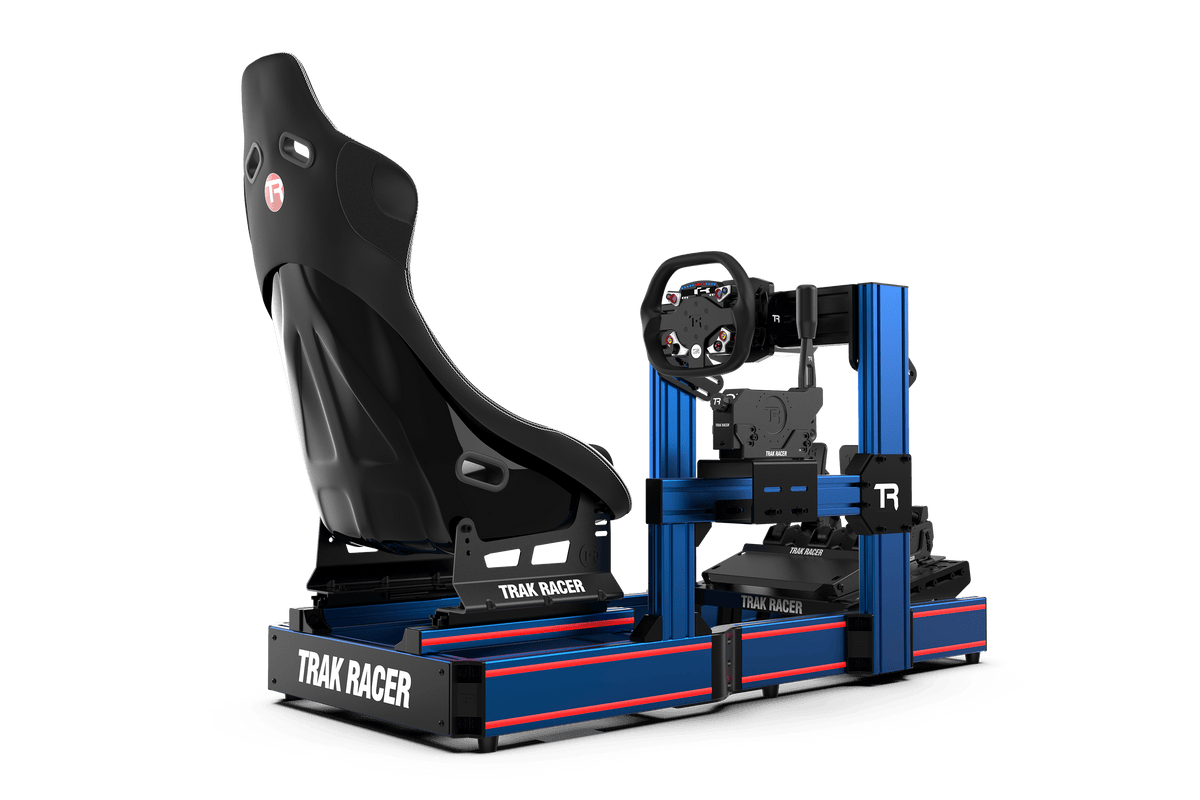 NexusRig Vanguard – Curved Wide-Body 120x40 Aluminium Sim Racing Cockpit with Seat Slider – NexusRig Vanguard aluminium sim racing cockpit – photo 8 of 11
