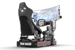 NexusRig Vanguard – Curved Wide-Body 120x40 Aluminium Sim Racing Cockpit with Seat Slider – NexusRig Vanguard aluminium sim racing cockpit – photo 9 of 11