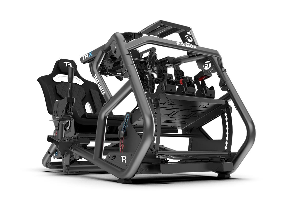NexusRig Velocity Black – Formula & GT Sim Racing Cockpit, 2-Inch Steel, Up to 30 Nm – NexusRig Velocity black formula and GT sim racing cockpit – photo 1 of 9