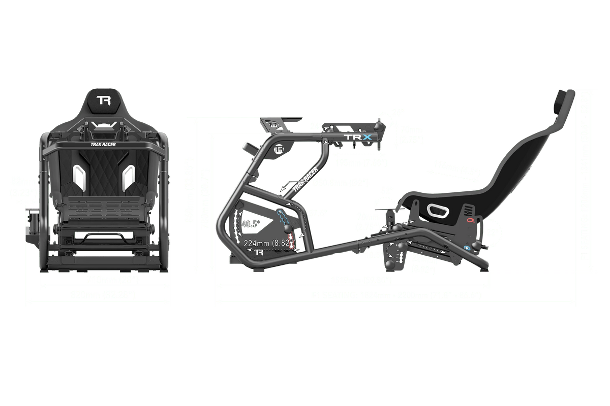 NexusRig Velocity Black – Formula & GT Sim Racing Cockpit, 2-Inch Steel, Up to 30 Nm – NexusRig Velocity black formula and GT sim racing cockpit – photo 9 of 9