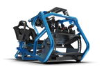 NexusRig Velocity Blue Edition – Formula & GT Sim Racing Cockpit, 2-Inch Steel, Up to 30 Nm – NexusRig Velocity blue edition formula and GT sim racing cockpit – photo 1 of 8