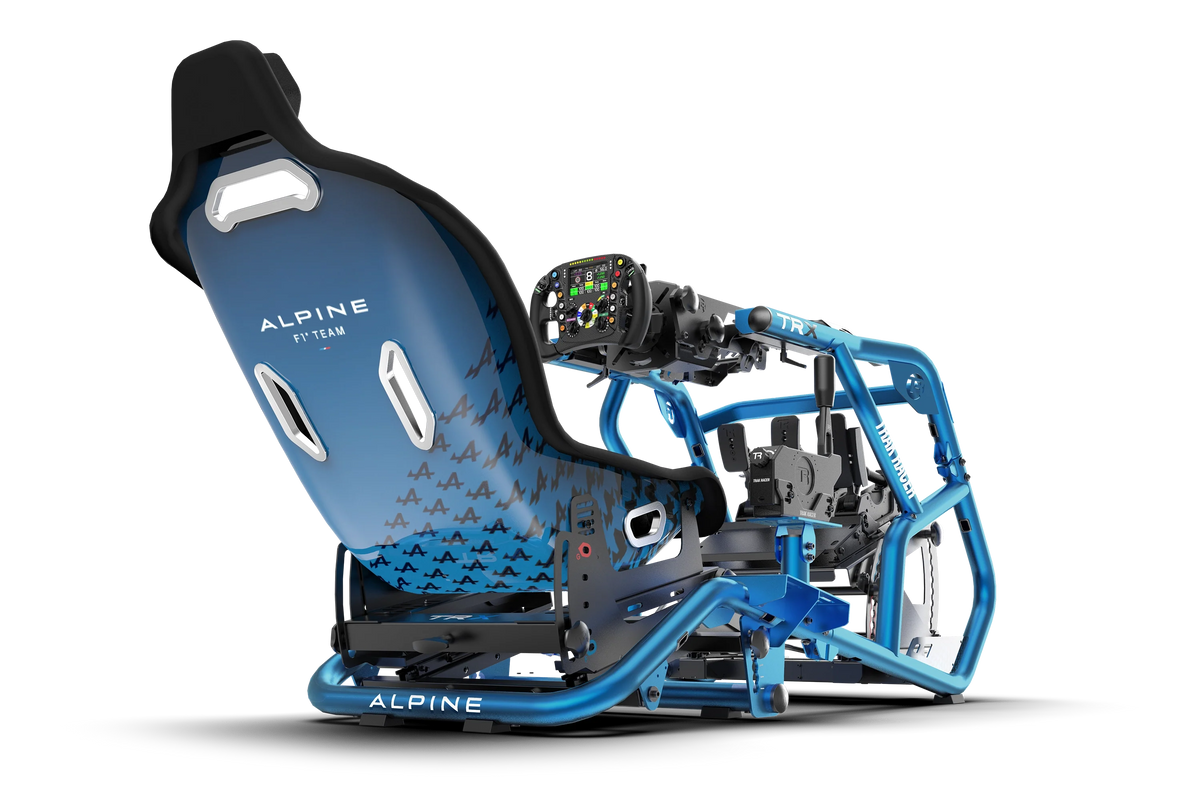NexusRig Velocity Blue Edition – Formula & GT Sim Racing Cockpit, 2-Inch Steel, Up to 30 Nm – NexusRig Velocity blue edition formula and GT sim racing cockpit – photo 4 of 8