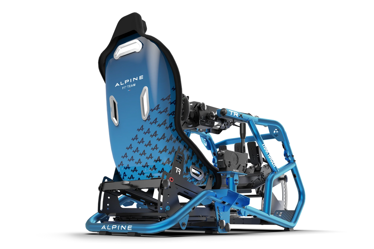 NexusRig Velocity Blue Edition – Formula & GT Sim Racing Cockpit, 2-Inch Steel, Up to 30 Nm – NexusRig Velocity blue edition formula and GT sim racing cockpit – photo 5 of 8