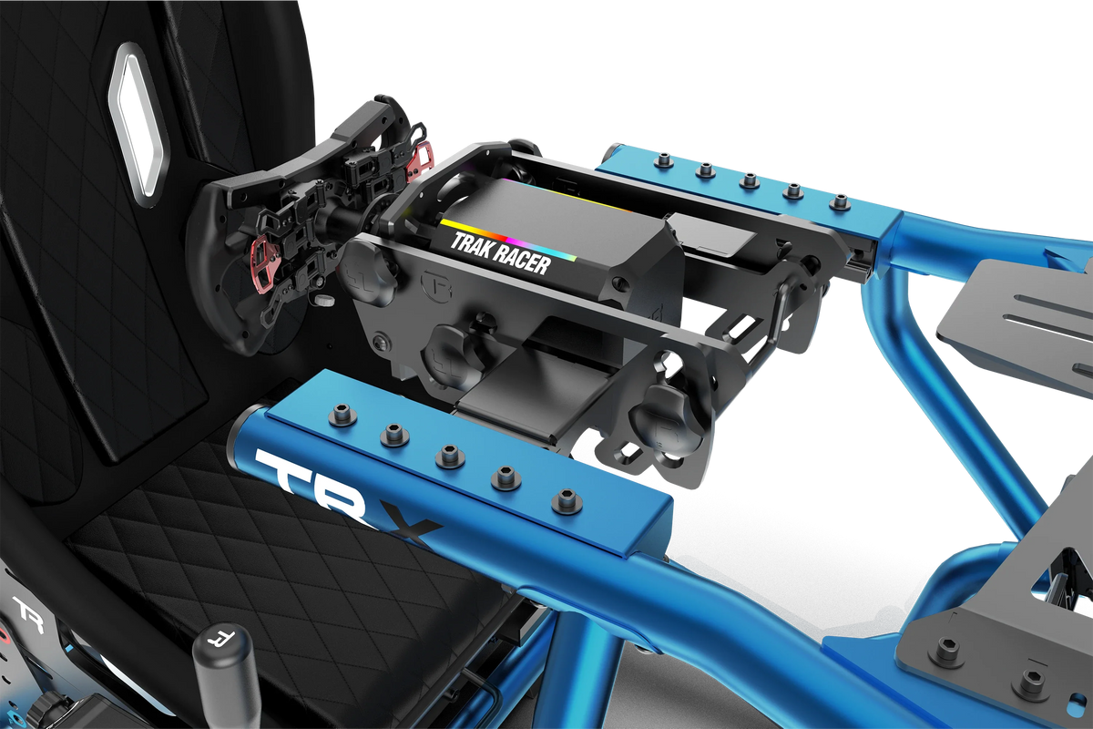 NexusRig Velocity Blue Edition – Formula & GT Sim Racing Cockpit, 2-Inch Steel, Up to 30 Nm – NexusRig Velocity blue edition formula and GT sim racing cockpit – photo 7 of 8