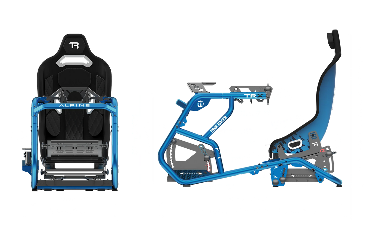 NexusRig Velocity Blue Edition – Formula & GT Sim Racing Cockpit, 2-Inch Steel, Up to 30 Nm – NexusRig Velocity blue edition formula and GT sim racing cockpit – photo 8 of 8