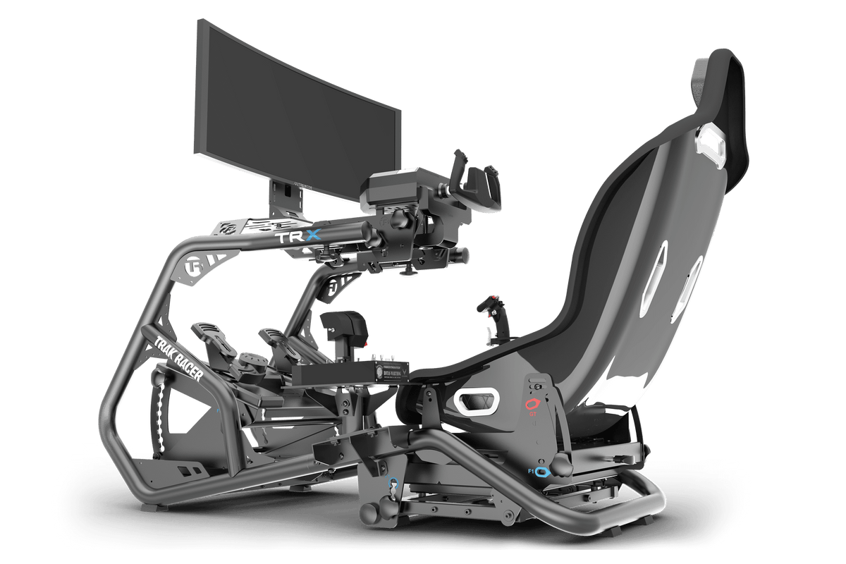 NexusRig Velocity Flight Sim Mount Kit – Left & Right HOTAS, Joystick & Throttle Mounts – left and right HOTAS flight sim mounts on the NexusRig Velocity – photo 5 of 10