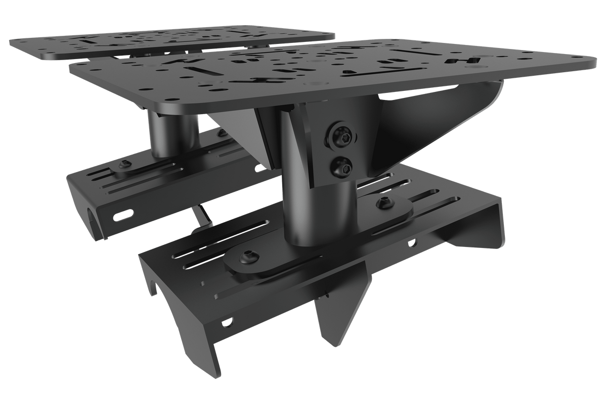 NexusRig Velocity Flight Sim Mount Kit – Left & Right HOTAS, Joystick & Throttle Mounts – left and right HOTAS flight sim mounts on the NexusRig Velocity – photo 7 of 10