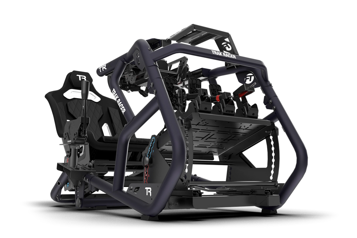 NexusRig Velocity Midnight Blue – Formula & GT Sim Racing Cockpit, 2-Inch Steel, Up to 30 Nm – NexusRig Velocity midnight blue formula and GT sim racing cockpit – photo 1 of 9