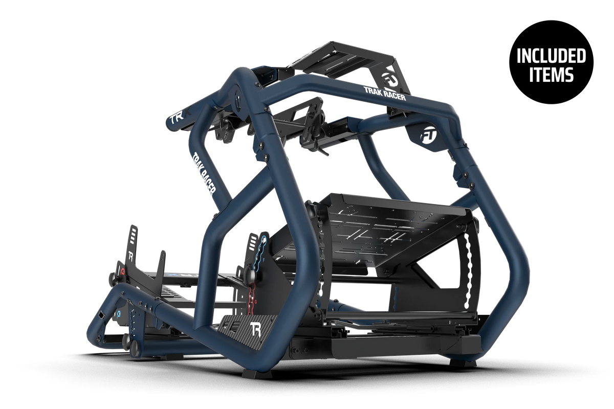 NexusRig Velocity Midnight Blue – Formula & GT Sim Racing Cockpit, 2-Inch Steel, Up to 30 Nm – NexusRig Velocity midnight blue formula and GT sim racing cockpit – photo 2 of 9