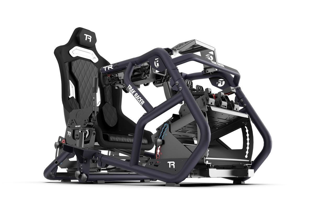 NexusRig Velocity Midnight Blue – Formula & GT Sim Racing Cockpit, 2-Inch Steel, Up to 30 Nm – NexusRig Velocity midnight blue formula and GT sim racing cockpit – photo 3 of 9