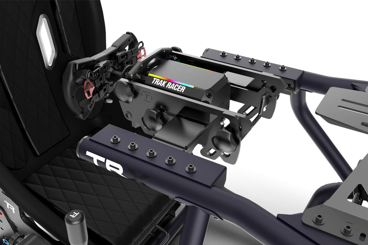 NexusRig Velocity Midnight Blue – Formula & GT Sim Racing Cockpit, 2-Inch Steel, Up to 30 Nm – NexusRig Velocity midnight blue formula and GT sim racing cockpit – photo 8 of 9