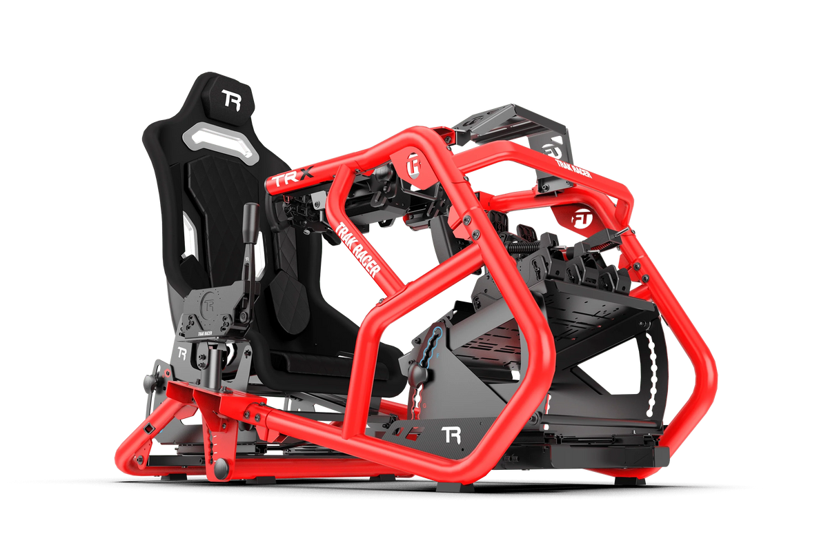 NexusRig Velocity Racing Red – Formula & GT Sim Racing Cockpit, 2-Inch Steel, Up to 30 Nm – NexusRig Velocity racing red formula and GT sim racing cockpit – photo 3 of 9