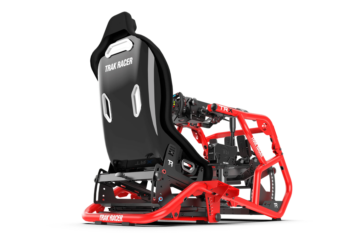 NexusRig Velocity Racing Red – Formula & GT Sim Racing Cockpit, 2-Inch Steel, Up to 30 Nm – NexusRig Velocity racing red formula and GT sim racing cockpit – photo 5 of 9