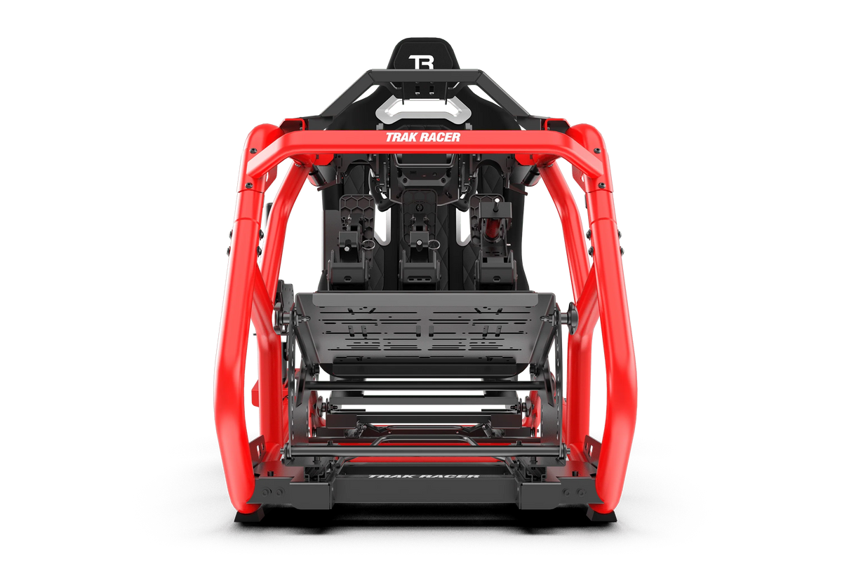 NexusRig Velocity Racing Red – Formula & GT Sim Racing Cockpit, 2-Inch Steel, Up to 30 Nm – NexusRig Velocity racing red formula and GT sim racing cockpit – photo 7 of 9