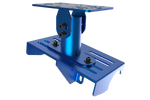 NexusRig Velocity Shifter Mount – Blue, Sliding Gear Shifter Mount for 2" Steel Tube – blue sliding shifter mount on the NexusRig Velocity – photo 5 of 6