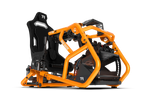 NexusRig Velocity Sunset Orange – Formula & GT Sim Racing Cockpit, 2-Inch Steel, Up to 30 Nm – NexusRig Velocity sunset orange formula and GT sim racing cockpit – photo 3 of 9