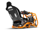 NexusRig Velocity Sunset Orange – Formula & GT Sim Racing Cockpit, 2-Inch Steel, Up to 30 Nm – NexusRig Velocity sunset orange formula and GT sim racing cockpit – photo 4 of 9