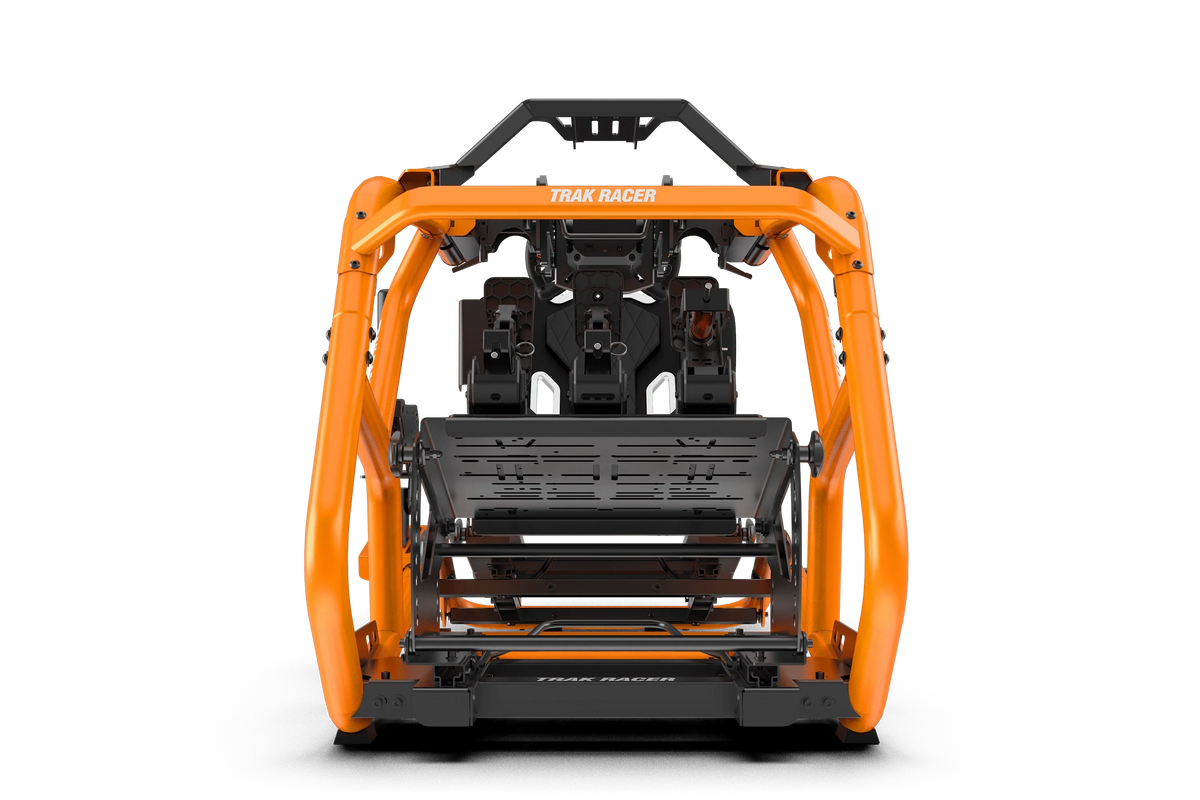 NexusRig Velocity Sunset Orange – Formula & GT Sim Racing Cockpit, 2-Inch Steel, Up to 30 Nm – NexusRig Velocity sunset orange formula and GT sim racing cockpit – photo 6 of 9