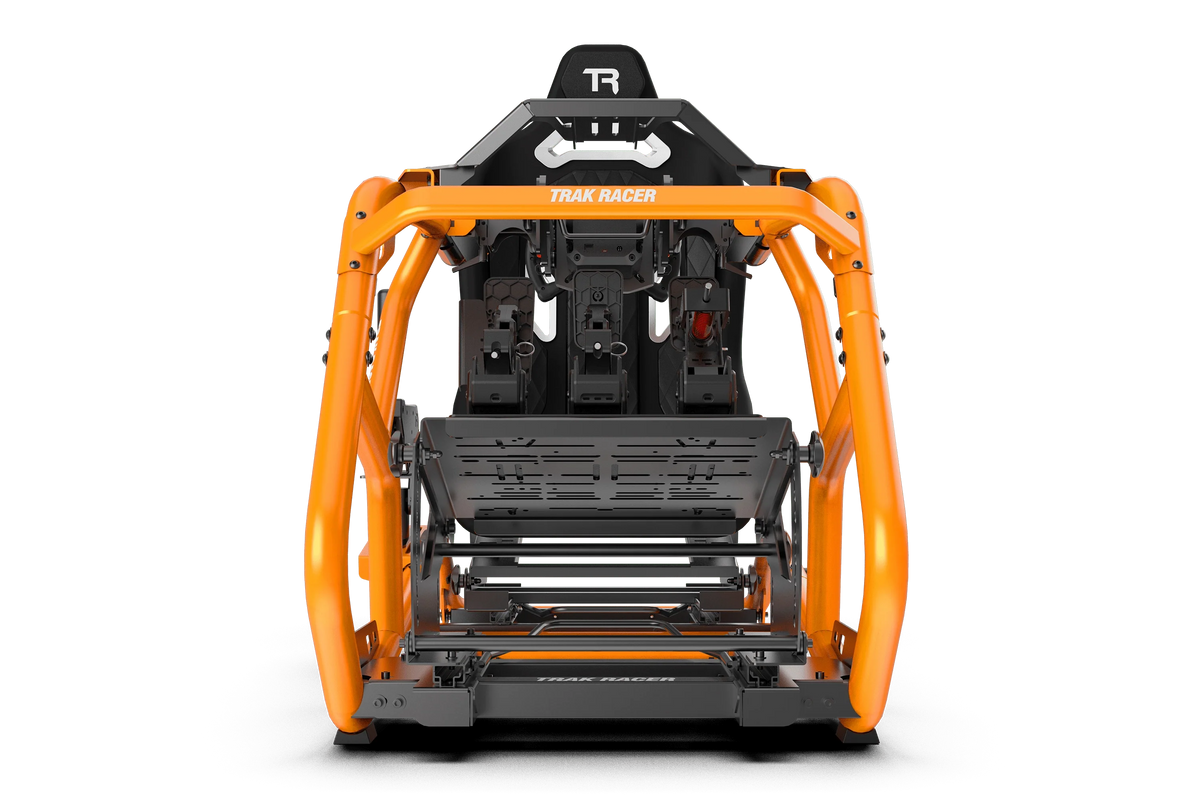 NexusRig Velocity Sunset Orange – Formula & GT Sim Racing Cockpit, 2-Inch Steel, Up to 30 Nm – NexusRig Velocity sunset orange formula and GT sim racing cockpit – photo 7 of 9