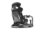 NexusSeat GT Elite – High-Gloss Black Fibreglass Sim Racing Bucket Seat, Up to 200 kg – high-gloss black fibreglass GT sim racing seat – photo 5 of 10