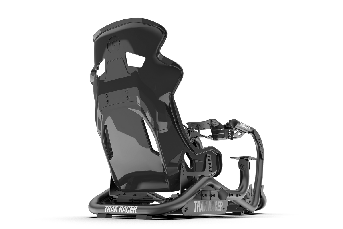 NexusSeat GT Elite – High-Gloss Black Fibreglass Sim Racing Bucket Seat, Up to 200 kg – high-gloss black fibreglass GT sim racing seat – photo 5 of 10