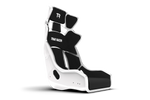 NexusSeat GT Elite – High-Gloss Grey Fibreglass Sim Racing Bucket Seat, Up to 200 kg