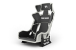 NexusSeat GT Elite – High-Gloss Grey Fibreglass Sim Racing Bucket Seat, Up to 200 kg – high-gloss grey fibreglass GT sim racing bucket seat – photo 8 of 11