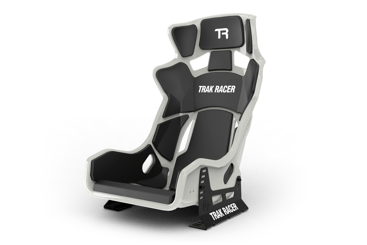 NexusSeat GT Elite – High-Gloss Grey Fibreglass Sim Racing Bucket Seat, Up to 200 kg – high-gloss grey fibreglass GT sim racing bucket seat – photo 8 of 11