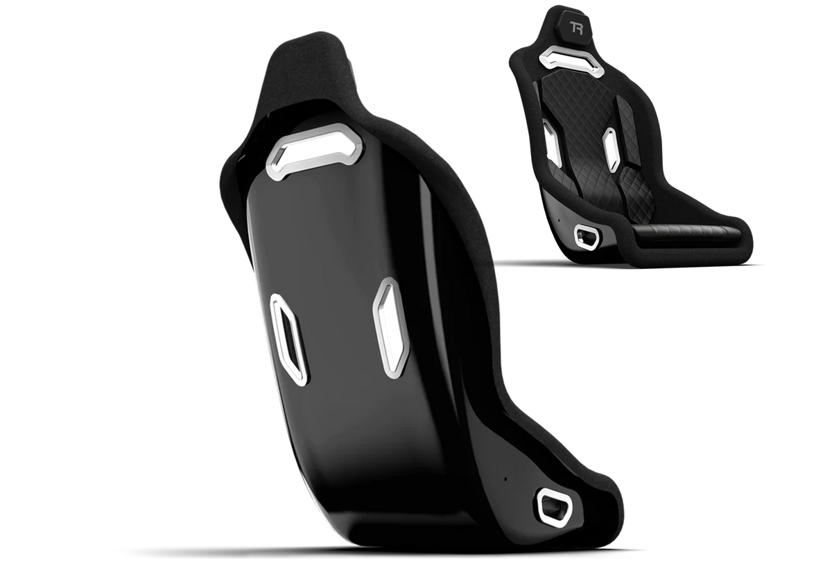 NexusSeat Hybrid Formula Black – Fibreglass Formula/GT Hybrid Racing Bucket Seat (Seat Only or with Brackets) – NexusSeat Hybrid Formula black fibreglass sim racing seat – photo 1 of 14