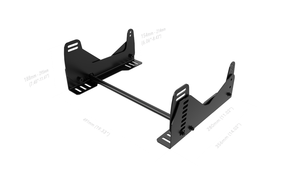 NexusSeat Hybrid Formula Black – Fibreglass Formula/GT Hybrid Racing Bucket Seat (Seat Only or with Brackets) – NexusSeat Hybrid Formula black fibreglass sim racing seat – photo 10 of 14
