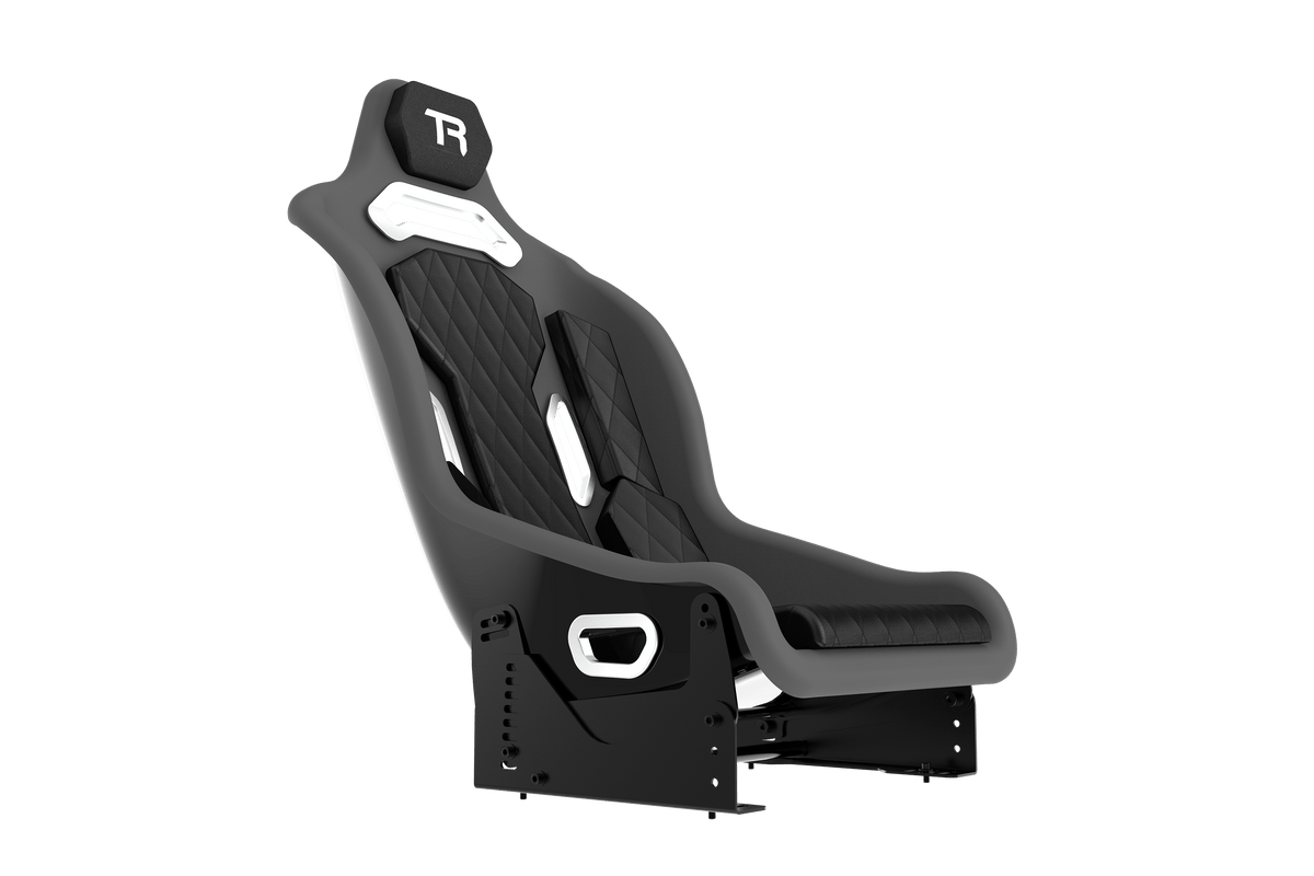 NexusSeat Hybrid Formula Black – Fibreglass Formula/GT Hybrid Racing Bucket Seat (Seat Only or with Brackets) – NexusSeat Hybrid Formula black fibreglass sim racing seat – photo 13 of 14