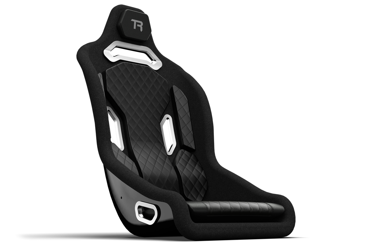 NexusSeat Hybrid Formula Black – Fibreglass Formula/GT Hybrid Racing Bucket Seat (Seat Only or with Brackets) – NexusSeat Hybrid Formula black fibreglass sim racing seat – photo 3 of 14