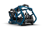 NexusSeat Hybrid Formula (Blue Edition) – Formula & GT Fibreglass Racing Seat, Harness Ready – blue and black hybrid formula GT fibreglass sim racing seat – photo 12 of 12