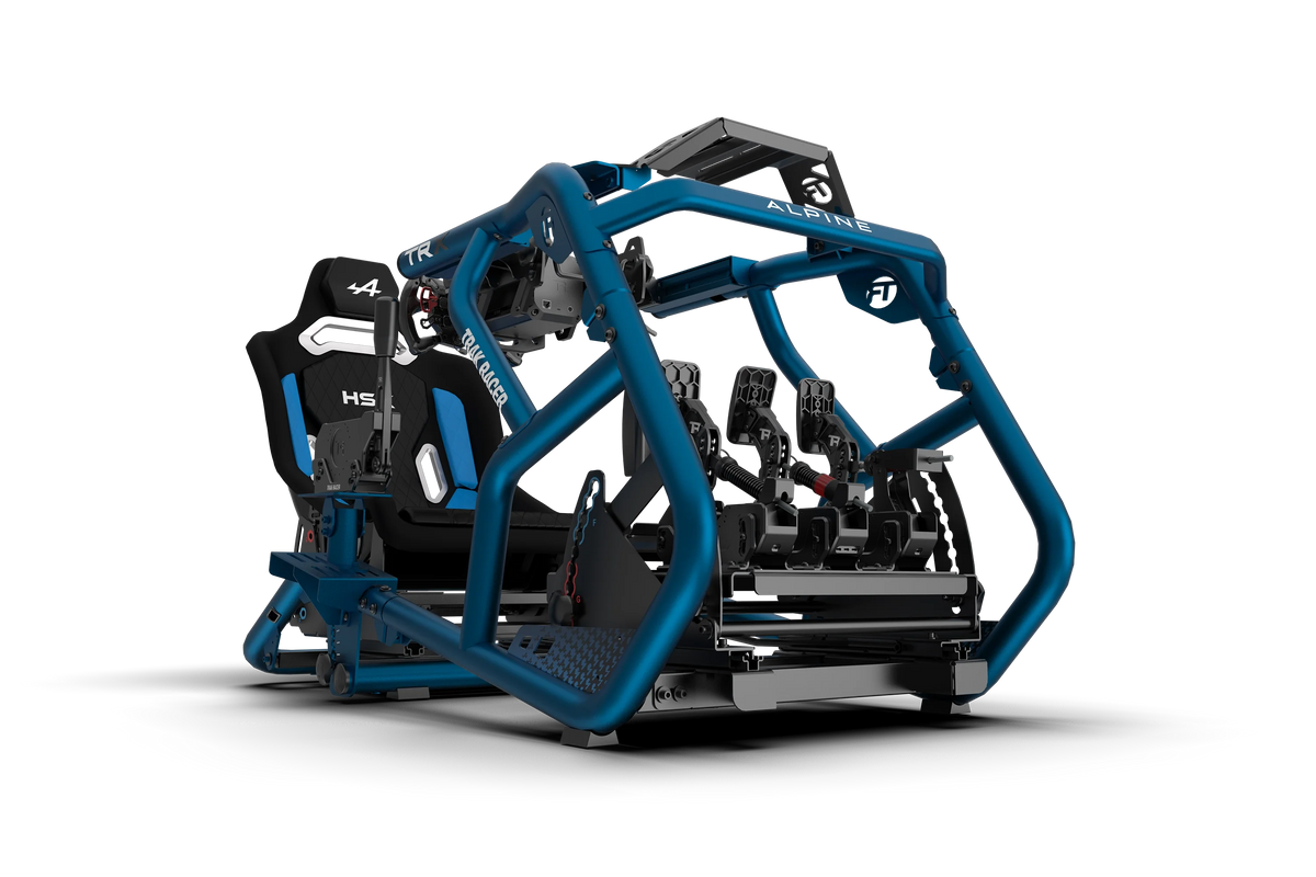 NexusSeat Hybrid Formula (Blue Edition) – Formula & GT Fibreglass Racing Seat, Harness Ready – blue and black hybrid formula GT fibreglass sim racing seat – photo 12 of 12