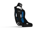 NexusSeat Hybrid Formula (Blue Edition) – Formula & GT Fibreglass Racing Seat, Harness Ready – blue and black hybrid formula GT fibreglass sim racing seat – photo 2 of 12