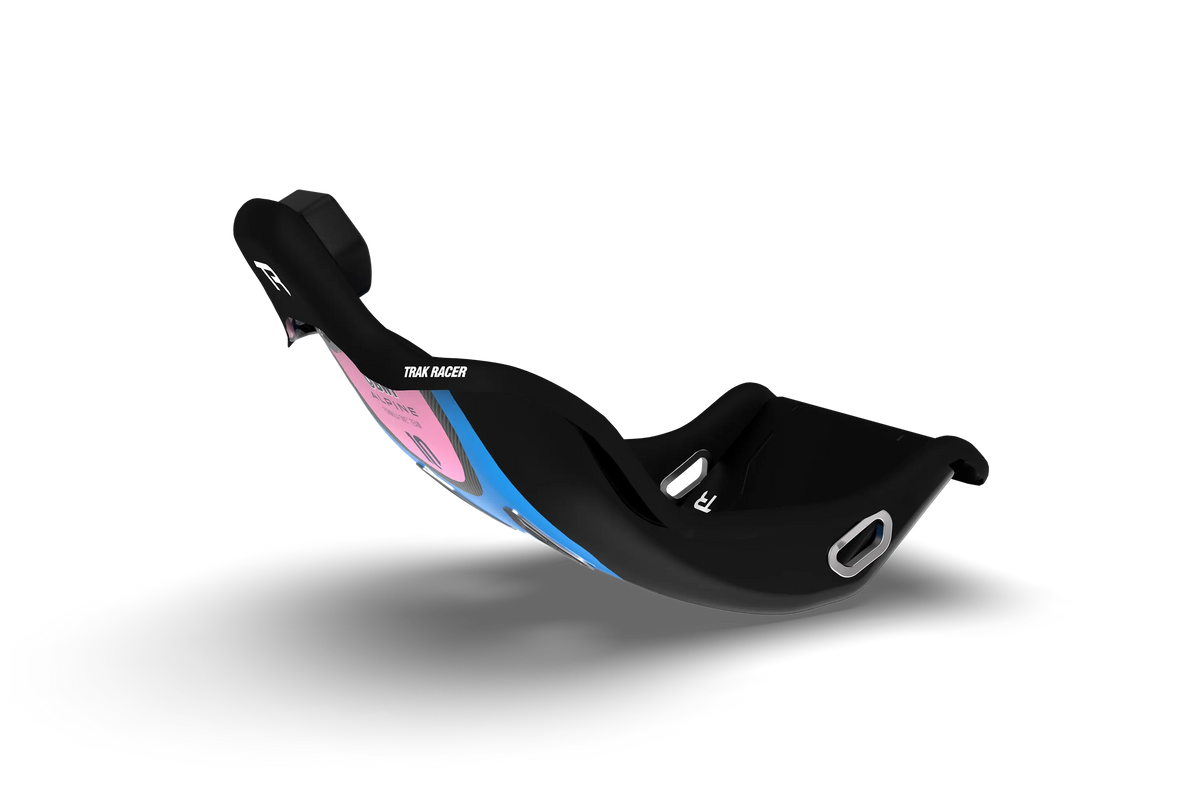 NexusSeat Hybrid Formula (Blue Edition) – Formula & GT Fibreglass Racing Seat, Harness Ready – blue and black hybrid formula GT fibreglass sim racing seat – photo 5 of 12