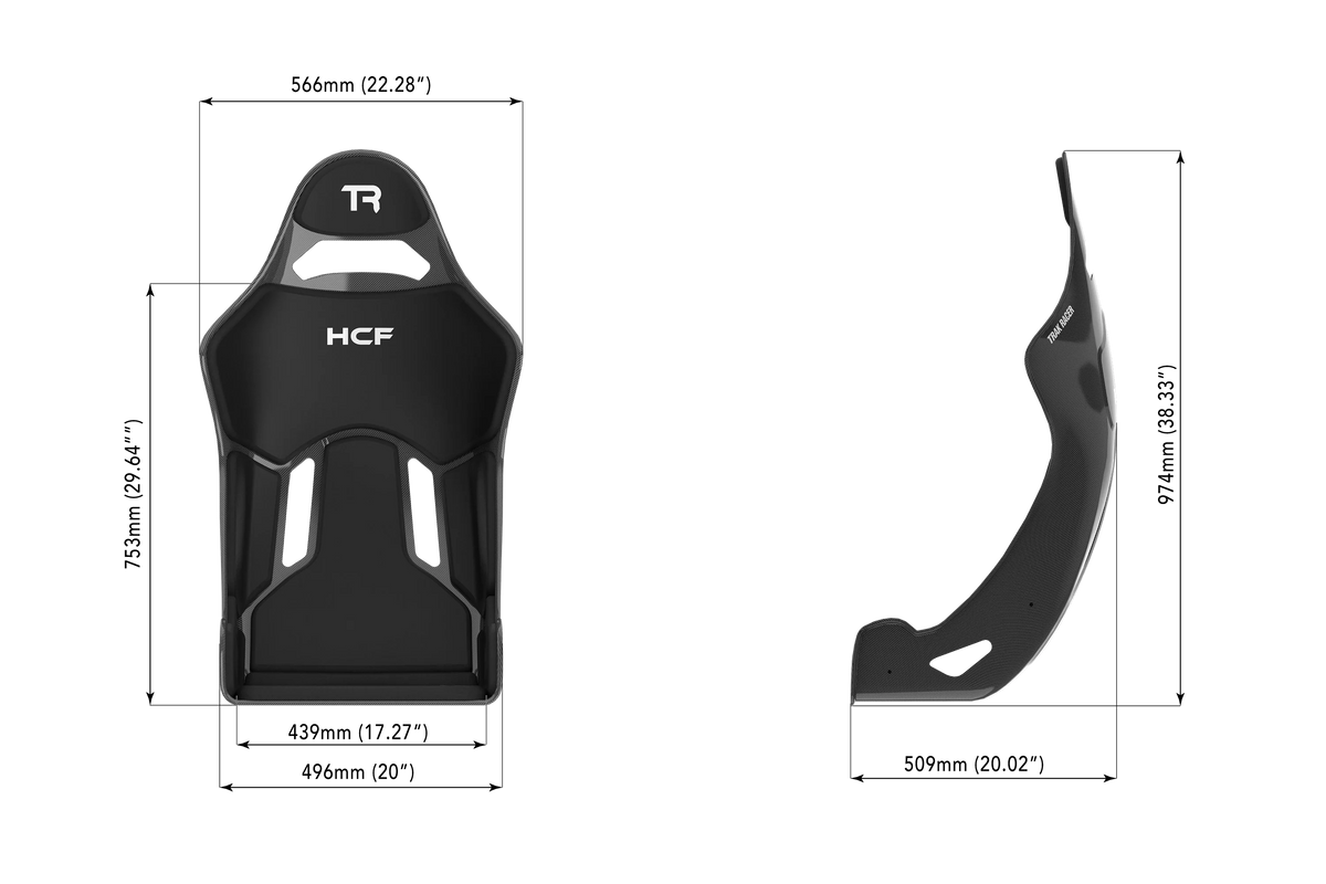 NexusSeat Hybrid Formula Carbon – Dry Carbon Fibre Formula & GT Bucket Seat – dry carbon fibre hybrid formula and GT sim racing seat – photo 5 of 16