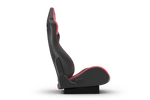 NexusSeat Recliner Alcantara-Style – Reclining Sim Racing Seat in Leather & Suede-Look (Seat Only or With Brackets) – NexusSeat Recliner Alcantara-Style reclining sim racing seat – photo 14 of 15