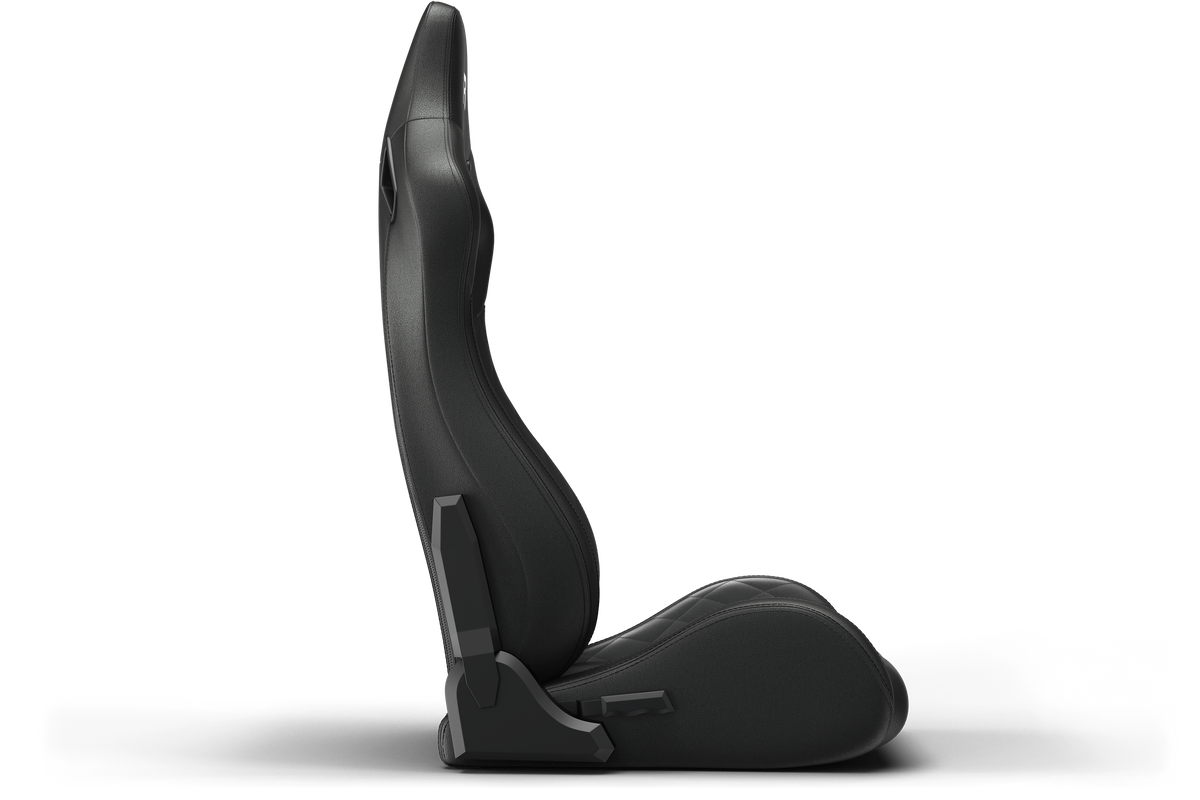 NexusSeat Recliner Diamond – Black Diamond-Stitched Reclining Sim Racing Seat (Seat Only or With Brackets) – NexusSeat Recliner Diamond diamond-stitched reclining sim racing seat – photo 2 of 13